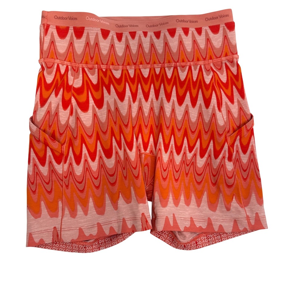 Outdoor Voices‎ Exercise Shorts High Rise Pockets Running Gym XS